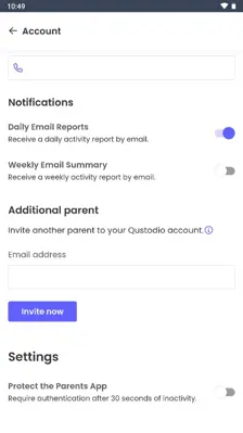 Qustodio Parental Control App android App screenshot 2